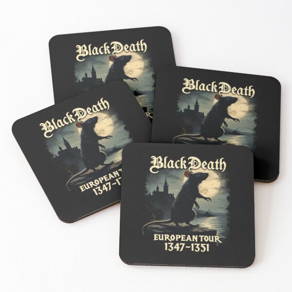 Item preview, Black Death - European Tour 1347–1351 Plague Rat Artwork designed and sold by willielmack.