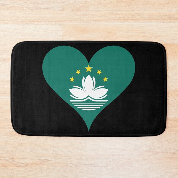 Item preview, Macau Heart Flag designed and sold by NTGUILTY.