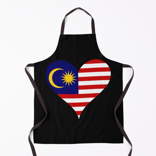 Item preview, Malaysia Heart Flag designed and sold by NTGUILTY.