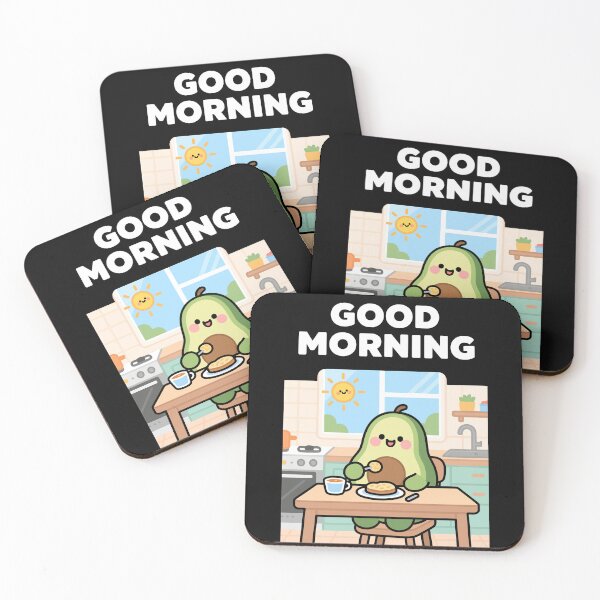 Item preview, Good Morning, avocado breakfast! designed and sold by Bird-and-Barnes.
