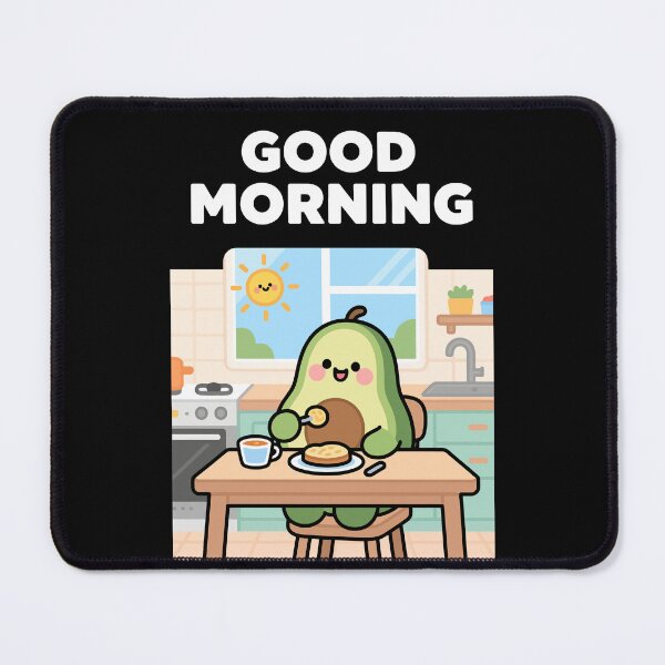 Item preview, Good Morning, avocado breakfast! designed and sold by Bird-and-Barnes.