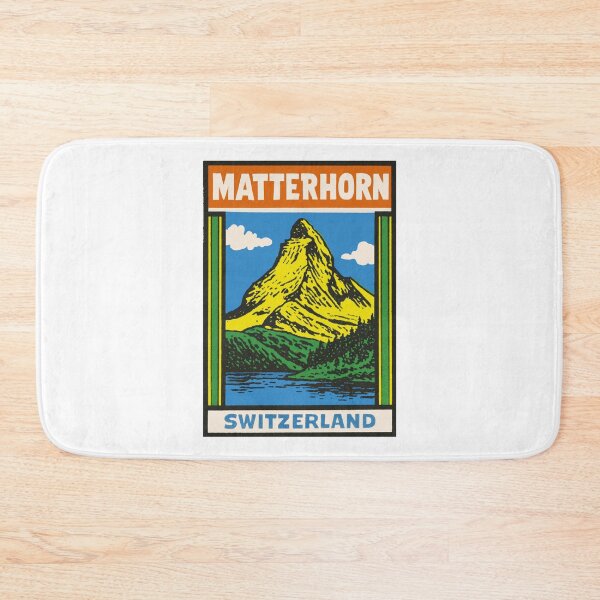 Item preview, Matterhorn Switzerland Vintage Style Decal designed and sold by Decal Mania.