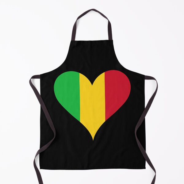 Item preview, Mali Heart Flag designed and sold by NTGUILTY.