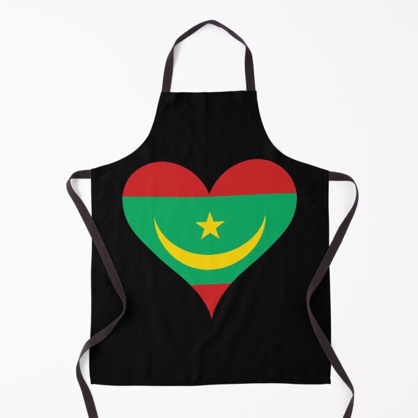 Item preview, Mauritania Heart Flag designed and sold by NTGUILTY.