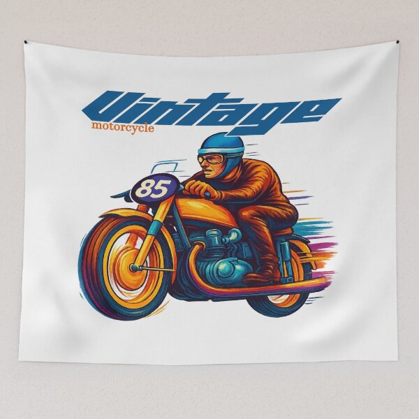 Item preview, Vintage Motorcycles.4 designed and sold by TATTOO-DESIGN.