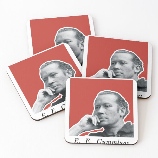 Item preview, E. E. Cummings portrait  designed and sold by Oqueartecura.
