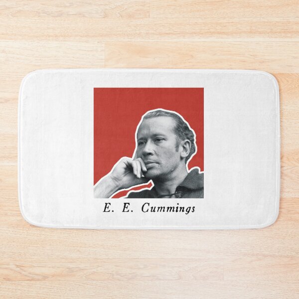 Item preview, E. E. Cummings portrait  designed and sold by Oqueartecura.