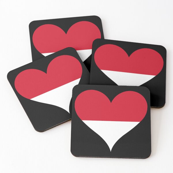 Item preview, Monaco Heart Flag designed and sold by NTGUILTY.