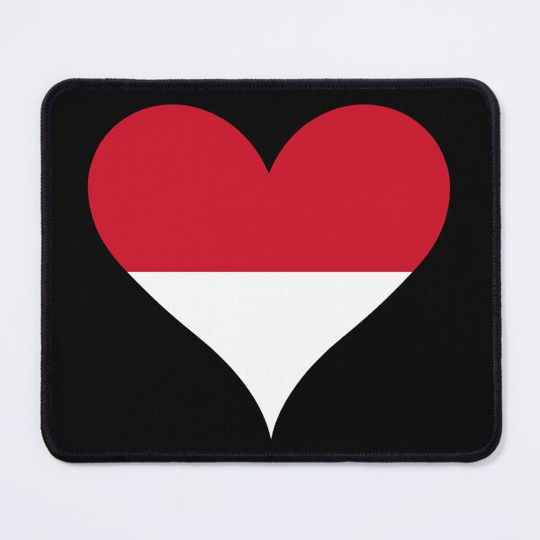 Item preview, Monaco Heart Flag designed and sold by NTGUILTY.