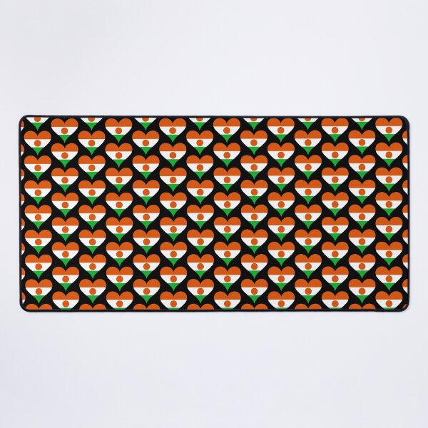 Item preview, Niger Heart Flag designed and sold by NTGUILTY.