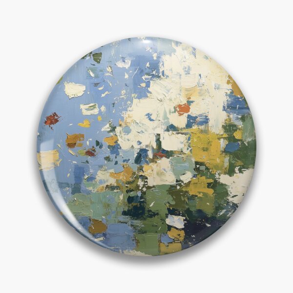 Item preview, Abstract Blossoms in Blue Sky designed and sold by Dusk Atelier.