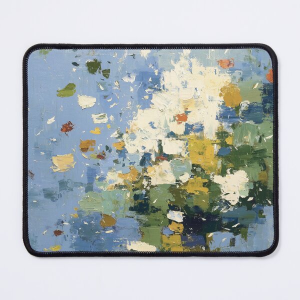Item preview, Abstract Blossoms in Blue Sky designed and sold by Dusk Atelier.