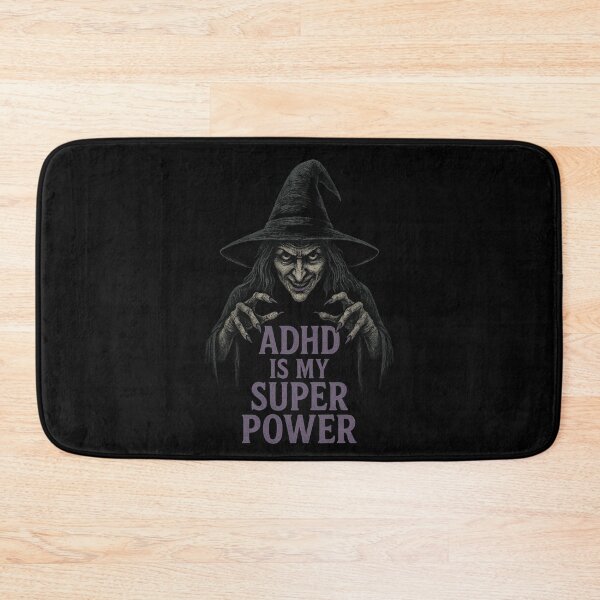 Item preview, ADHD Witch – ADHD Is My Super Power Vintage Cartoon Design designed and sold by Meandmyshop.
