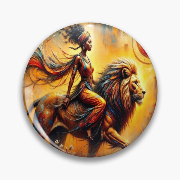 Item preview, Riding a Lion designed and sold by M-Y-A-R-T-.