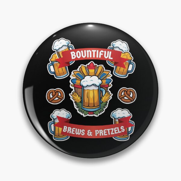 Item preview, Bountiful Brews & Pretzels designed and sold by LewpyG.