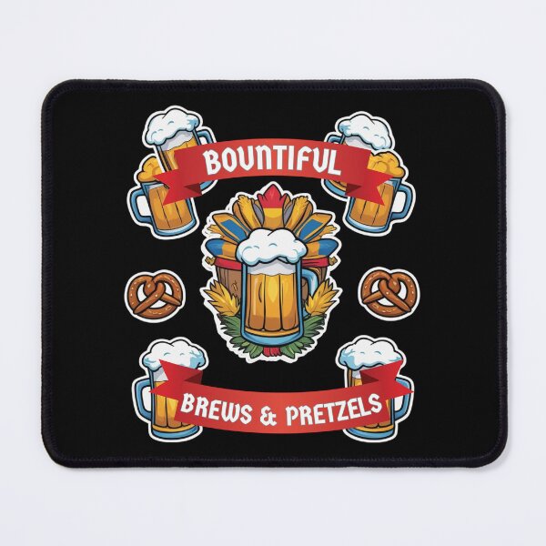 Item preview, Bountiful Brews & Pretzels designed and sold by LewpyG.