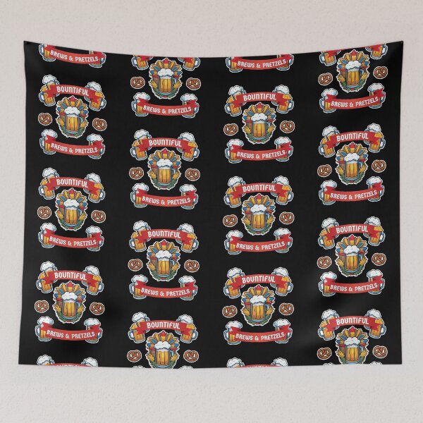 Item preview, Bountiful Brews & Pretzels designed and sold by LewpyG.