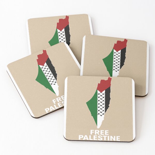 Item preview, Free Palestine – Map with Flag & Keffiyeh Pattern designed and sold by ArthUpscale.