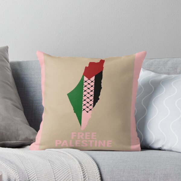 Item preview, Free Palestine – Map with Flag & Keffiyeh Pattern designed and sold by ArthUpscale.