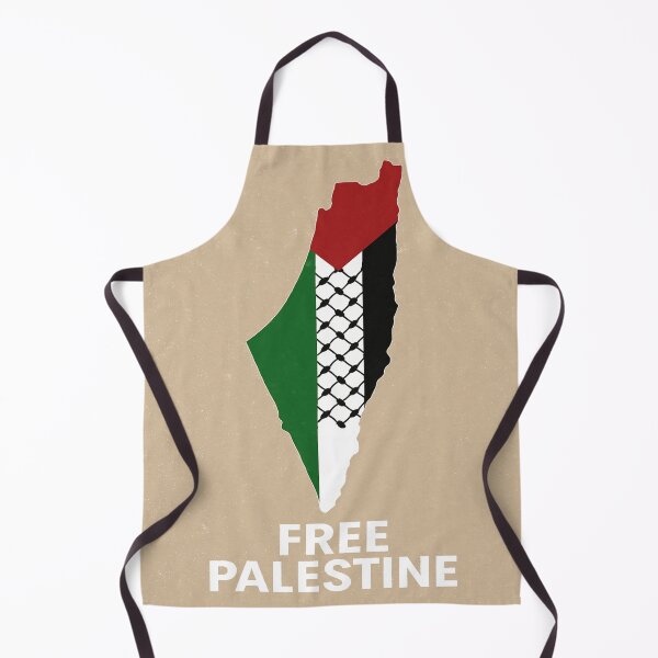 Item preview, Free Palestine – Map with Flag & Keffiyeh Pattern designed and sold by ArthUpscale.