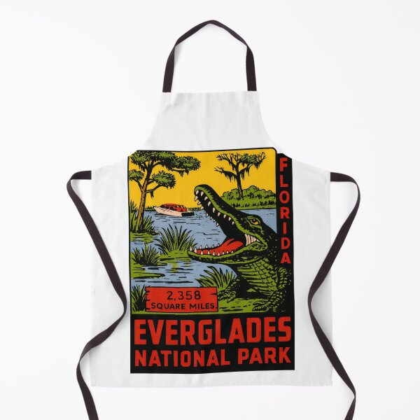 Item preview, Everglades National Park Vintage Style Decal designed and sold by Decal Mania.