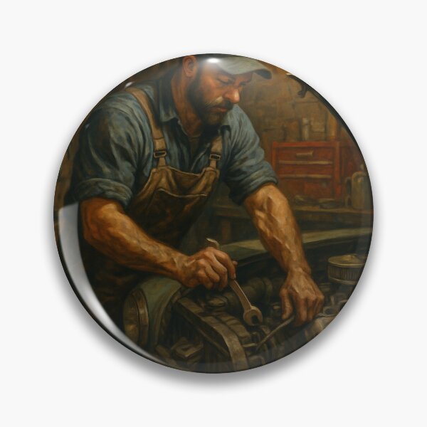 Item preview, Mechanic at Work designed and sold by Sean McElroy.