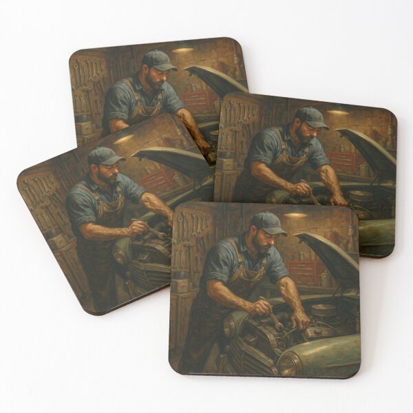 Item preview, Mechanic at Work designed and sold by Sean McElroy.