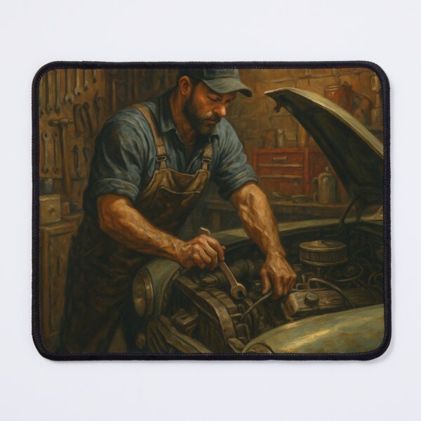 Item preview, Mechanic at Work designed and sold by Sean McElroy.