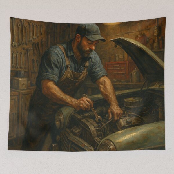 Item preview, Mechanic at Work designed and sold by Sean McElroy.