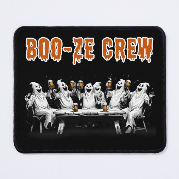 Item preview, Boo-ze Crew – Funny Halloween Drinking Ghost Design designed and sold by Kindloom.
