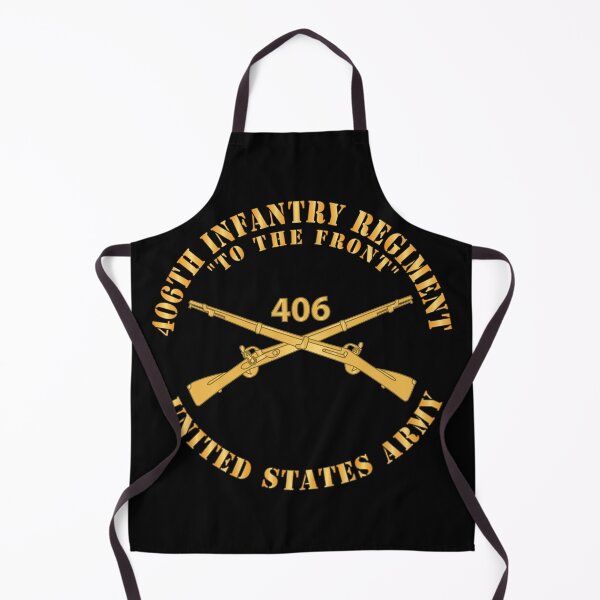 Item preview, Army - 406th Infantry Regiment - To the Front - US Army w Branch X 300 designed and sold by Military Insignia Products.