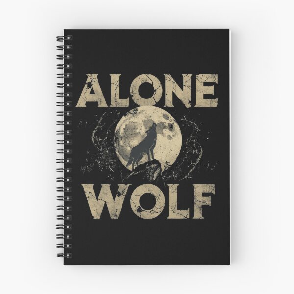 Item preview, Alone wolf designed and sold by jackoslimited.