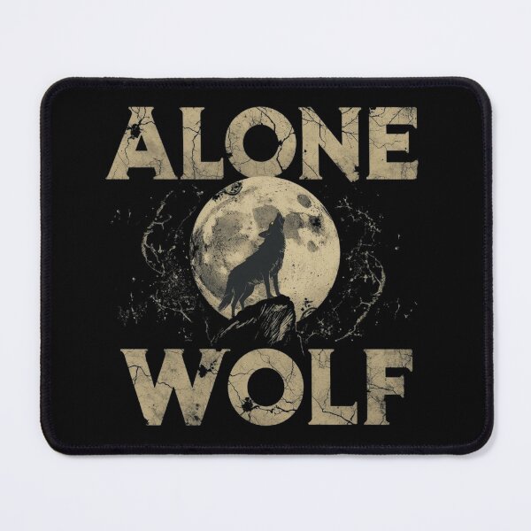 Item preview, Alone wolf designed and sold by jackoslimited.