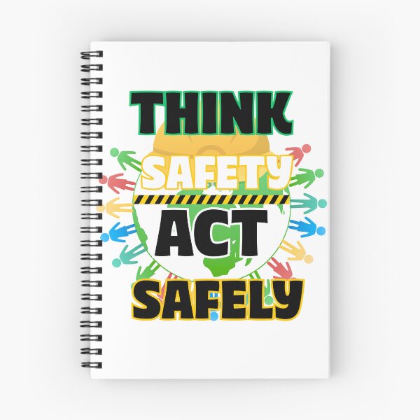 Item preview, Think Safety, Act Safely – Workplace Safety Awareness Design designed and sold by PeteLawliiet.