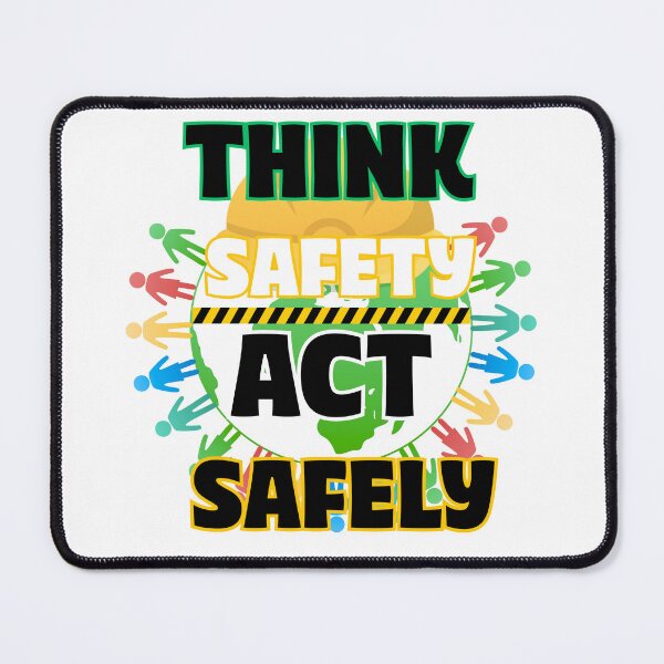 Item preview, Think Safety, Act Safely – Workplace Safety Awareness Design designed and sold by PeteLawliiet.