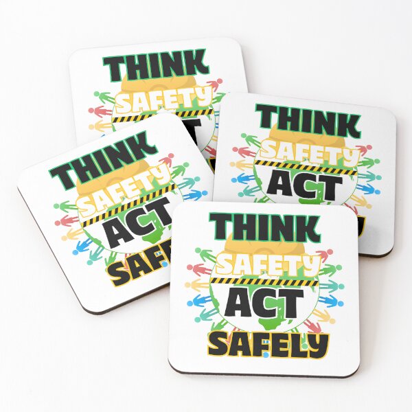 Item preview, Think Safety, Act Safely – Workplace Safety Awareness Design designed and sold by PeteLawliiet.
