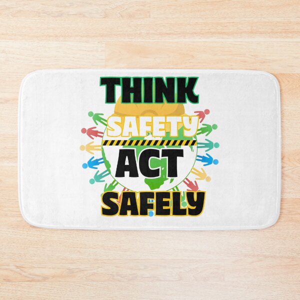 Item preview, Think Safety, Act Safely – Workplace Safety Awareness Design designed and sold by PeteLawliiet.