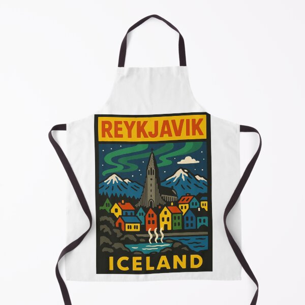 Item preview, Reykjavik Iceland Vintage Style Decal designed and sold by Decal Mania.