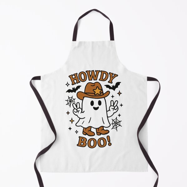 Item preview, Howdy-Boo-Cowboy Ghost Halloween Cute Spooky Western T-Shirt designed and sold by Sticker Mania Studio.