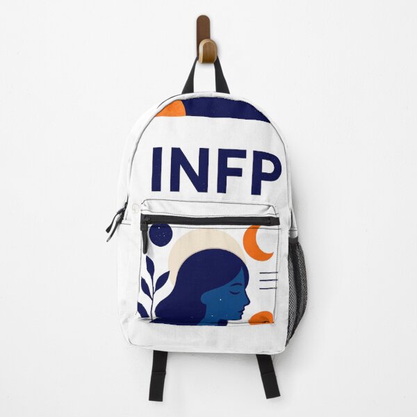 Item preview, INFP Introvert Personality Minimalist Artwork (Center Print) designed and sold by W-Rm.