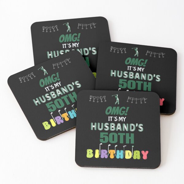 Item preview, 50th Birthday Presents for Loving Husband Funny Hubby Golfer designed and sold by ARSLANE ⭐⭐⭐⭐⭐.