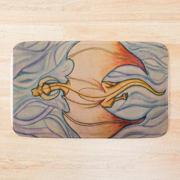 Item preview, Flying Dragon Watercolor designed and sold by JJKreation.