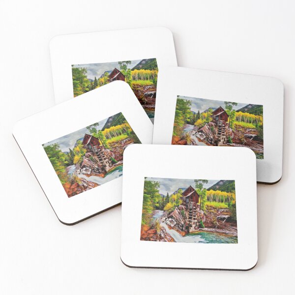 Item preview, Crystal Mill Sticker | Historic Colorado Landmark & Mountain Adventure designed and sold by ATB Designs .