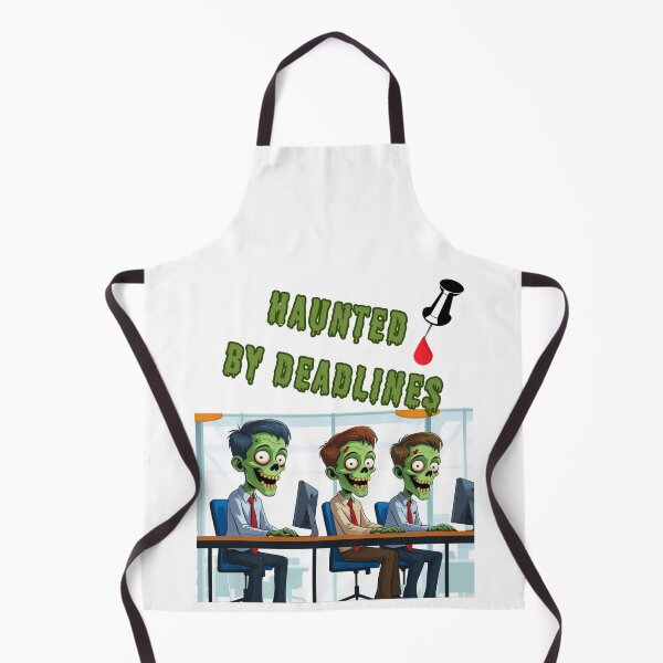 Item preview, Haunted by Deadlines – Funny Zombie Office Halloween Design designed and sold by Kindloom.