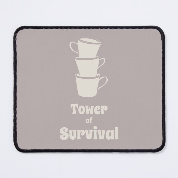 Item preview, Tower of Survival Coffee Lover Design designed and sold by Dina's Digital Designs.