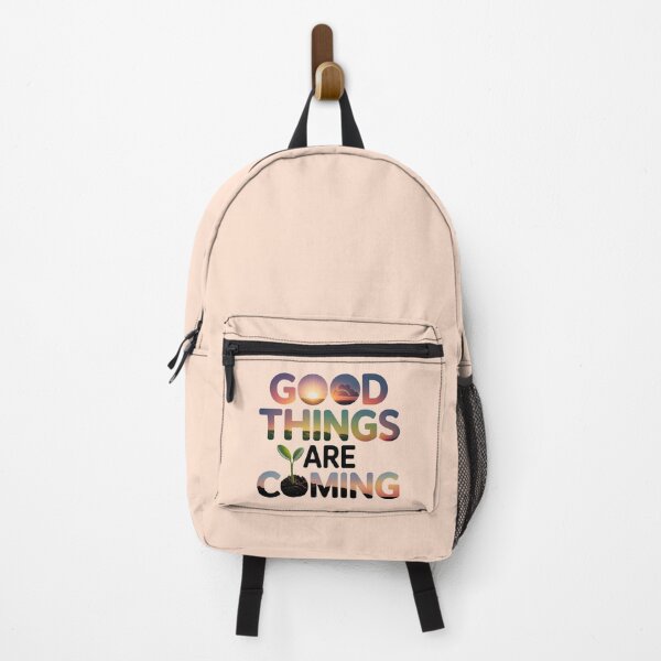 Item preview, Good Things Are Coming Optimistic Positive Quote Sunrise Typography designed and sold by NewAspect.