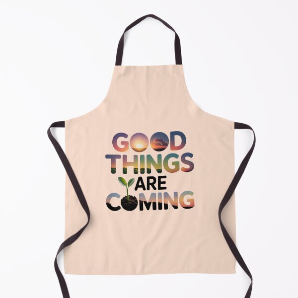 Item preview, Good Things Are Coming Optimistic Positive Quote Sunrise Typography designed and sold by NewAspect.
