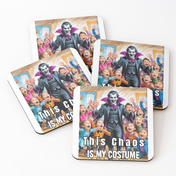 Item preview, This Chaos is My Costume – Funny Teacher Halloween Design designed and sold by Kindloom.