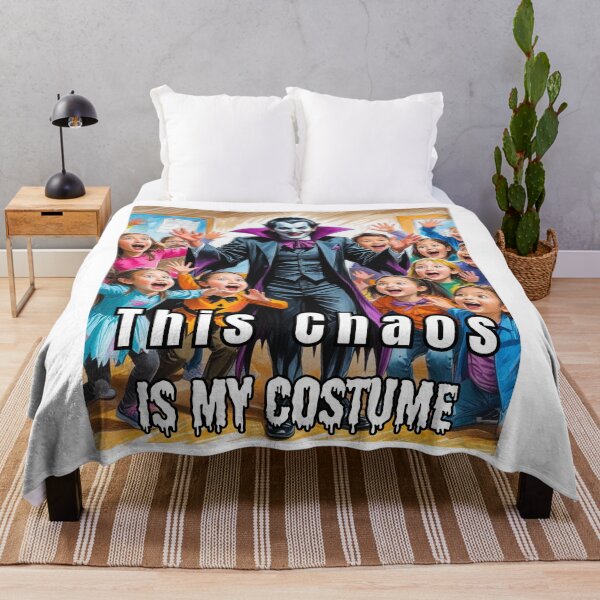 Item preview, This Chaos is My Costume – Funny Teacher Halloween Design designed and sold by Kindloom.