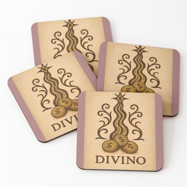Item preview, Divino Wealth Sigil – Ancient Magic Coin Seal designed and sold by ReyDeLaCalle.